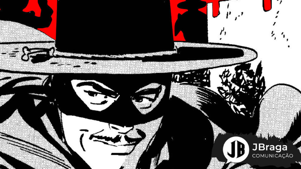Zorro | Fase clássica de Alex Toth pela JBraga Comunicação
