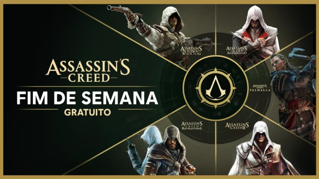 Assassin’s Creed | Jogos da franquia ficam gratuitos para jogar por 5 dias