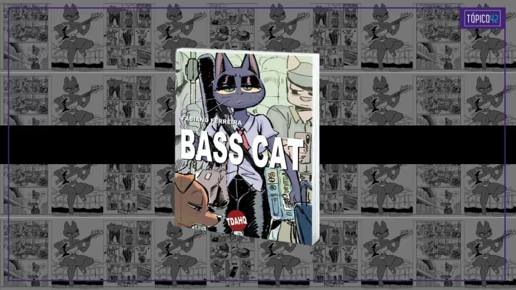 Bass Cat | Quadrinho sobre arte, amizade e finitude