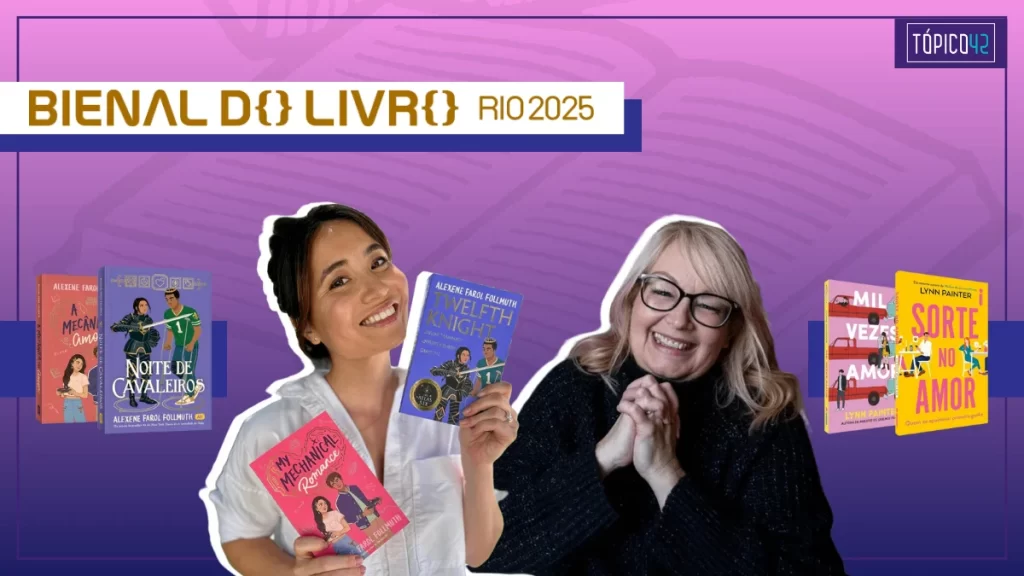 Bienal do Livro Rio 2025 | Best-sellers de romances young adults (YA) confirmadas