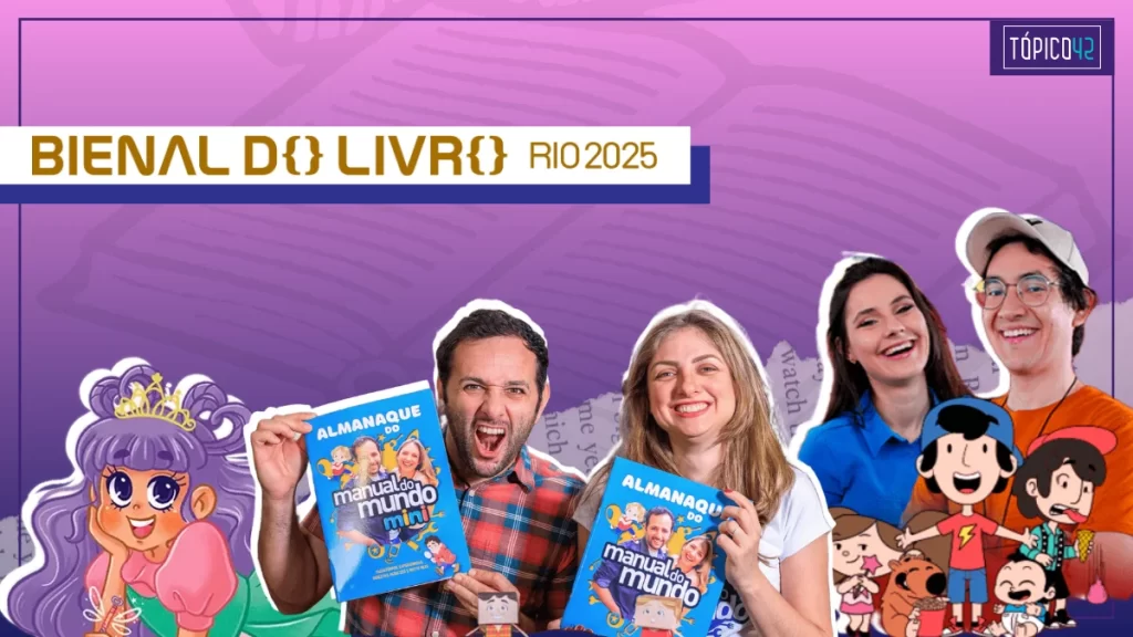 Bienal do Livro Rio 2025 | Confira programação para pré-adolescentes