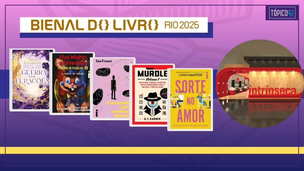 Bienal do Livro Rio 2025 | Intrínseca marca presença com espaço instagramável