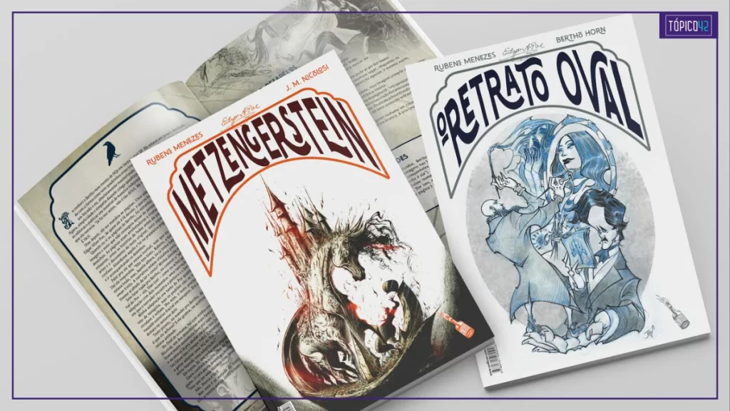 Contos de Edgar Allan Poe | Novo Quadrinho de Rubens Menezes e Bertho Horn no Catarse