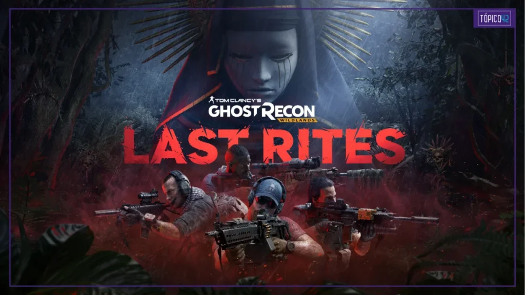 Arte promocional da atualização Ghost Recon Wildlands: Last Rites, lançada para celebrar os 25 anos da franquia Ghost Recon.