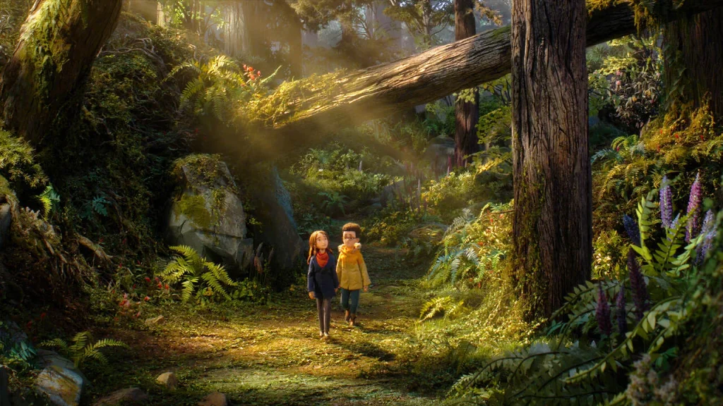 Prue McKeel e Curtis Mehlberg em O Bosque Selvagem.